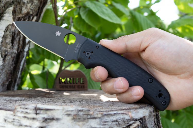 Нож "Shaman" Crucible CPM S30V G-10 229GPBK от Spyderco фото 1 &mdash; Kknife