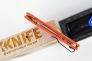 Нож "Mini Bugout" Crucible CPM-S30V Orange CF-Elite 533 от Benchmade фото 15 &mdash; Kknife