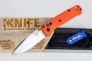 Нож "Mini Bugout" Crucible CPM-S30V Orange CF-Elite 533 от Benchmade фото 3 &mdash; Kknife