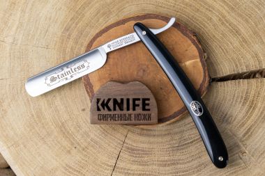 Опасная бритва "Stainless Black 5/8" 1.4034 Plastic 140540 от Boker Manufaktur Solingen &mdash; Kknife