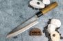 Поварской Шеф-Нож "Japanese Knife Series" Hitachi Shirogami Magnolia F-693 от Tojiro фото 4 &mdash; Kknife