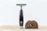 Бритвенный станок "Safety Razor Resin Black" Stainless Steel / Пластик 04BO199SOI от Boker Manufaktur Solingen фото 15 &mdash; Kknife