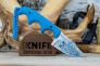 Нож "Minimalist Bowie Cthulhu" 8Cr13MoV Blue Polypropylene 2387O от CRKT фото 2 &mdash; Kknife