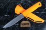 Нож "Otus - Отус" AUS-8 Stonewash Elastron Orange от ПП Кизляр / Owl Knife фото 1 &mdash; Kknife