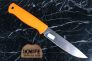 Нож "Otus - Отус" AUS-8 Stonewash Elastron Orange от ПП Кизляр / Owl Knife фото 3 &mdash; Kknife