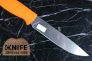 Нож "Otus - Отус" AUS-8 Stonewash Elastron Orange от ПП Кизляр / Owl Knife фото 5 &mdash; Kknife