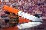 Нож "Otus - Отус" AUS-8 Stonewash Elastron Orange от ПП Кизляр / Owl Knife фото 9 &mdash; Kknife