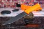 Нож "Otus - Отус" AUS-8 Stonewash Elastron Orange от ПП Кизляр / Owl Knife фото 10 &mdash; Kknife