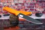 Нож "Otus - Отус" AUS-8 Stonewash Elastron Orange от ПП Кизляр / Owl Knife фото 11 &mdash; Kknife