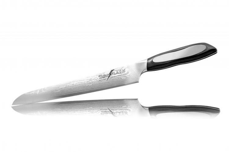 Нож кухонный для тонкой нарезки "Flash Series" Takefu VG-10 Micarta FF-SL240 от Tojiro фото 1 &mdash; Kknife