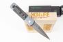 Нож "Godson" Damascus Gray Aluminum / Carbon 700CF-DAM от Pro-Tech фото 3 &mdash; Kknife