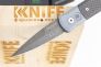 Нож "Godson" Damascus Gray Aluminum / Carbon 700CF-DAM от Pro-Tech фото 4 &mdash; Kknife