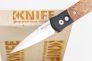 Нож "Godson" 154CM Satin Aluminium / Maple Burl 706 от Pro-Tech фото 3 &mdash; Kknife