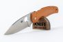 Нож "Shaman" Crucible CPM REX 45 Burnt Orange G-10 229GPBORE Sprint Run от Spyderco фото 9 &mdash; Kknife