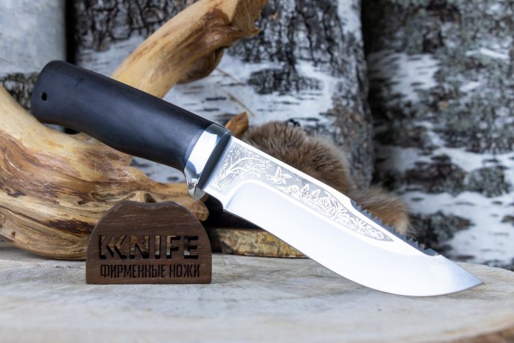 Нож "Стрелец" Bohler-Uddeholm M390 Граб от Златоуст АиР фото 1 &mdash; Kknife