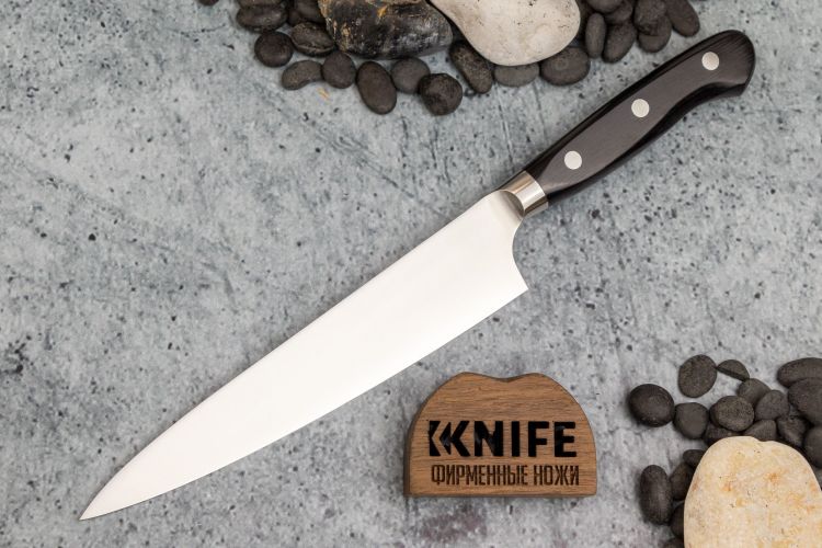 Нож кухонный универсальный "Pro-M Series" Daido DSR1K6 Stabilized Wood 7002 от Kanetsugu фото 1 &mdash; Kknife