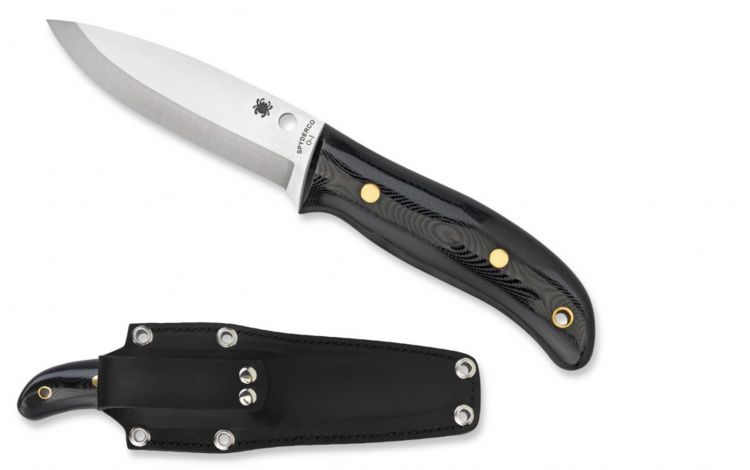 Нож "Bushcraft" О-1 Black G-10 FB26GP от Spyderco фото 1 &mdash; Kknife