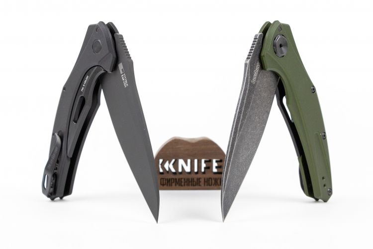 Нож "Bareknuckle KVT Flipper" Crucible CPM 20CV Aluminium 7777BLK от Kershaw фото 1 &mdash; Kknife