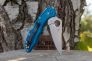 Нож "Delica 4" Bohler-Uddeholm K390 Blue FRN 11FPK390 от Spyderco фото 1 &mdash; Kknife