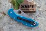 Нож "Delica 4" Bohler-Uddeholm K390 Blue FRN 11FPK390 от Spyderco фото 10 &mdash; Kknife