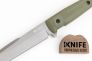 Нож "Delta" N690 Tacwash Olive G-10 от Kizlyar Supreme фото 4 &mdash; Kknife