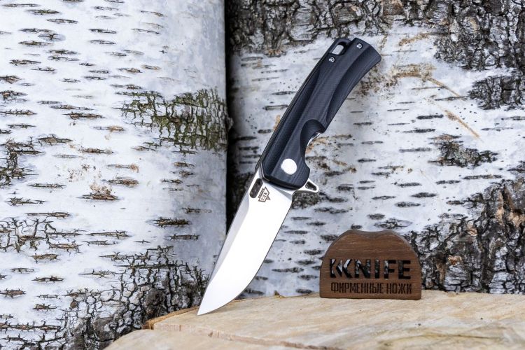Нож "Нус" D2 Satin Black G-10 от ТДК фото 1 &mdash; Kknife
