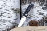 Нож "Нус" D2 Satin Black G-10 от ТДК фото 1 &mdash; Kknife