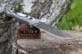 Нож "Santi" D2 Stonewash Black / White G-10 от Kizlyar Supreme фото 10 &mdash; Kknife