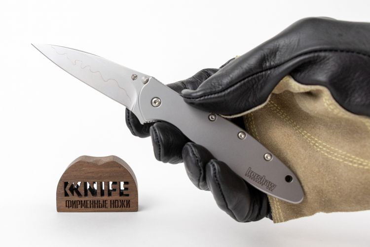 Нож "Leek" Crucible CPM D2 and Sandvik 14C28N Stainless Steel 1660CB от Kershaw фото 1 &mdash; Kknife