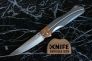 Нож "Thyra" Bohler-Uddeholm M390 Titanium / Copper BT2106D от Bestech Knives фото 3 &mdash; Kknife