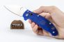 Нож "Manix 2 Lightweight" Carpenter CTS - BD1 Blue FRN 101PBL2 от Spyderco фото 16 &mdash; Kknife