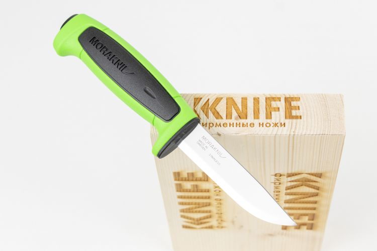 Нож "Basic 546" Sandvik 12С27 Black Polypropylen Green TPE 13451 от Morakniv фото 1 &mdash; Kknife