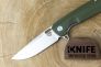 Нож "Нус" D2 Satin Green G-10 от ТДК фото 7 &mdash; Kknife