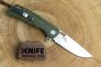 Нож "Нус" D2 Satin Green G-10 от ТДК фото 6 &mdash; Kknife