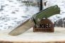 Нож "Нус" D2 Satin Green G-10 от ТДК фото 11 &mdash; Kknife