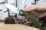 Нож "Нус" D2 Satin Green G-10 от ТДК фото 4 &mdash; Kknife