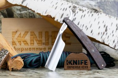 Опасная бритва "The Celebrated Wenge 6/8" Carbon Steel Wenge Wood 140534 от Boker Manufaktur Solingen &mdash; Kknife