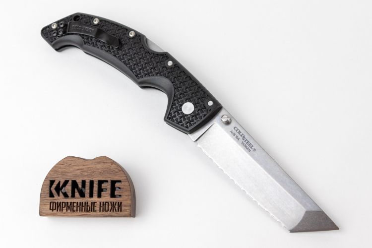 Нож "Voyager Large Tanto Point Serrated Edge" AUS10A 29ATS от Cold Steel фото 1 &mdash; Kknife
