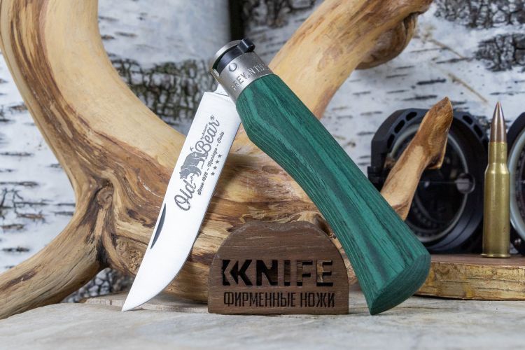 Нож "Old Bear Extra Large" 420 Stabilized Wood 9307/23_MVK от Antonini Knives фото 1 &mdash; Kknife