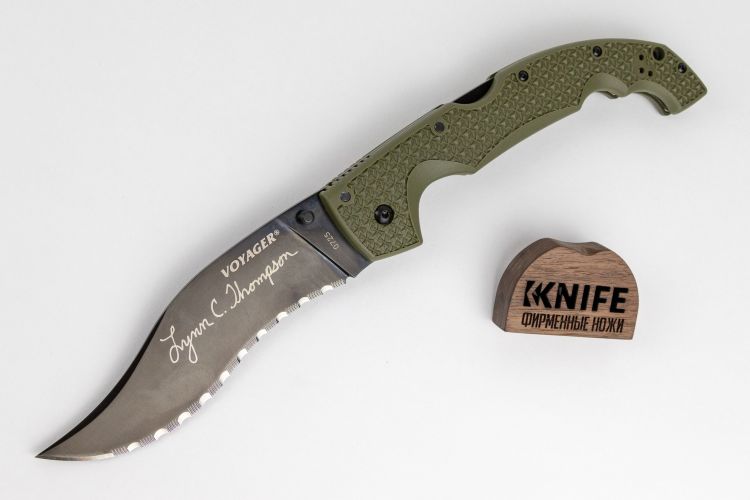 Нож "Tompson Voyager Vaquero" Carpenter CTS-XHP 29UXV от Cold Steel фото 1 &mdash; Kknife