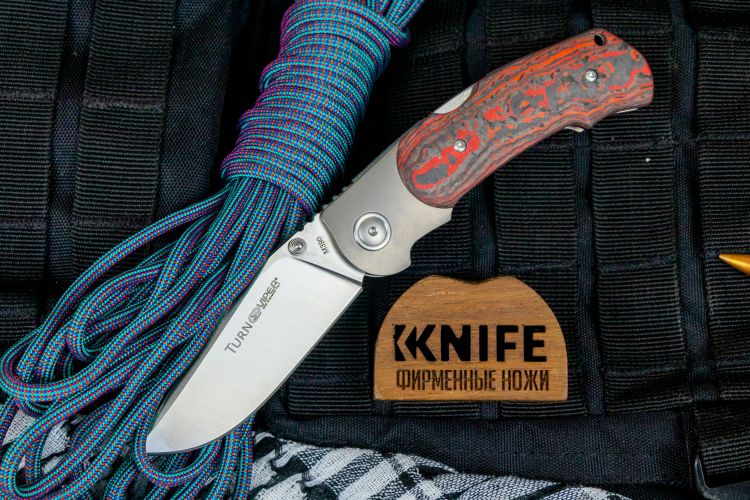 Нож "Turn" Bohler-Uddeholm M390 Titan / Carbon fiber V5986FCL от Viper фото 1 &mdash; Kknife