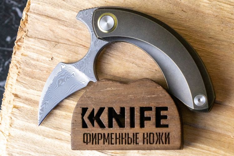 Нож "Strelit" Damascus Titanium BT2103J от Bestech Knives фото 1 &mdash; Kknife