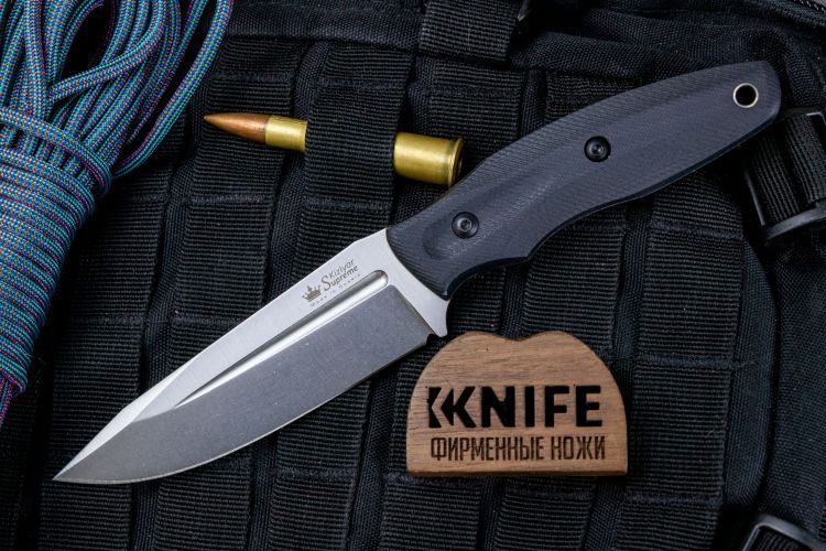 Нож "City Hunter" AUS-8 Satin G-10 от Kizlyar Supreme фото 1 &mdash; Kknife