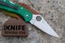 Нож "Delica 4" VG-10 Green FRN 11FPGR от Spyderco фото 7 &mdash; Kknife