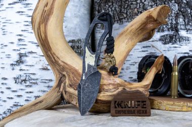 Нож "Bull" AUS-8 Black Stonewash от Special Knives &mdash; Kknife