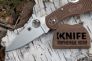 Нож "Delica 4" VG-10 Brown FRN 11FPBN от Spyderco фото 6 &mdash; Kknife