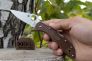 Нож "Delica 4" VG-10 Brown FRN 11FPBN от Spyderco фото 2 &mdash; Kknife