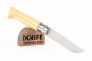 Нож с чехлом "№8" Sandvik 12С27 Олива 001004 от Opinel фото 9 &mdash; Kknife