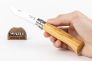 Нож с чехлом "№8" Sandvik 12С27 Олива 001004 от Opinel фото 1 &mdash; Kknife
