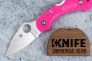 Нож "Dragonfly" Crucible CPM S30V Pink FRN 28FPPNS30V2 от Spyderco фото 7 &mdash; Kknife